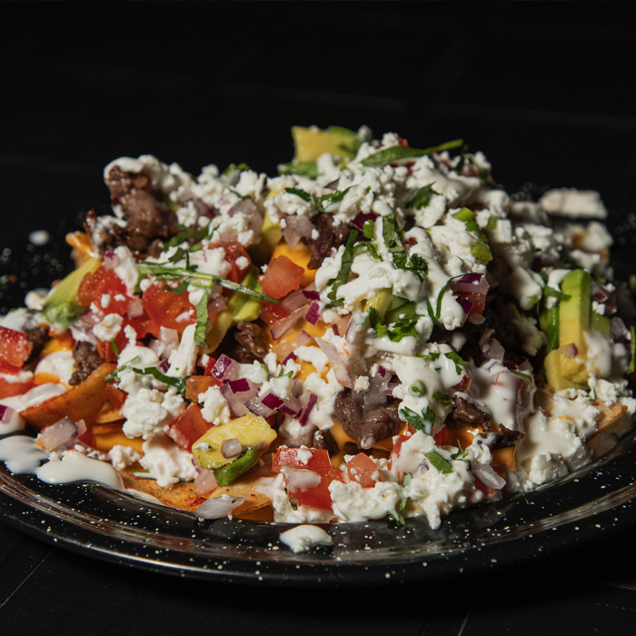 Tostada de ceviche